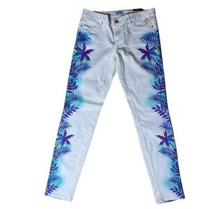 NWT Aeropostale Lola Tropical Print Jegging. Size 9/10 Reg